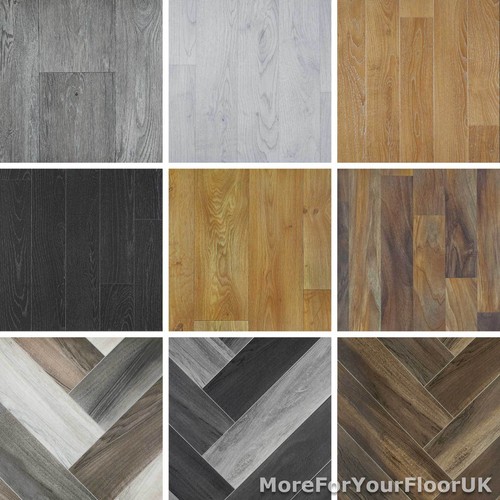 Vinyl flooring lino wood - vinyl, plank