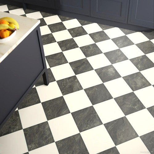 Black white marble - &,