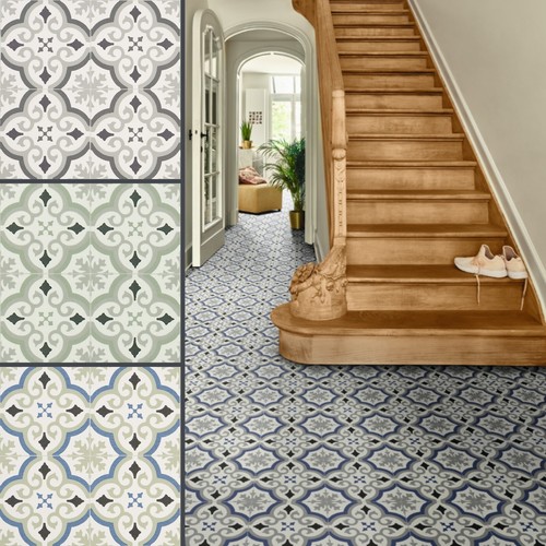 Patterned sheet vinyl - patterned,