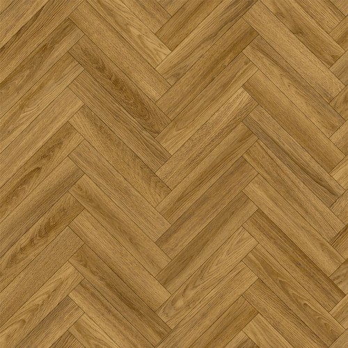 Golden oak herringbone - oak, vinyl